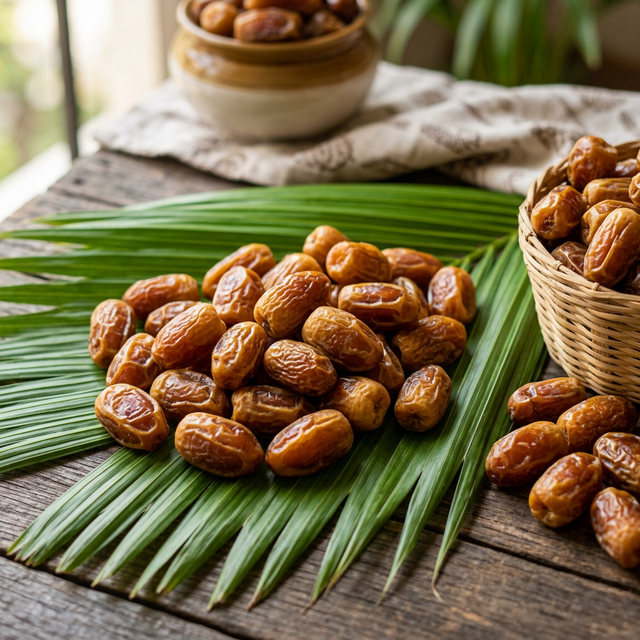Fresh Indian Dates (Kharek)