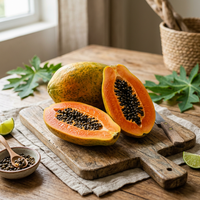 Fresh Indian Papaya